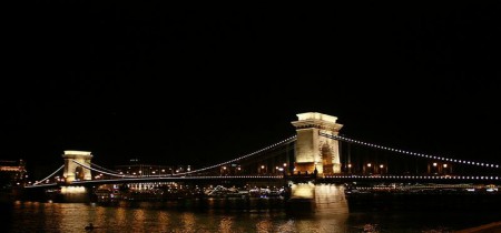 Budapešť - řetězový most